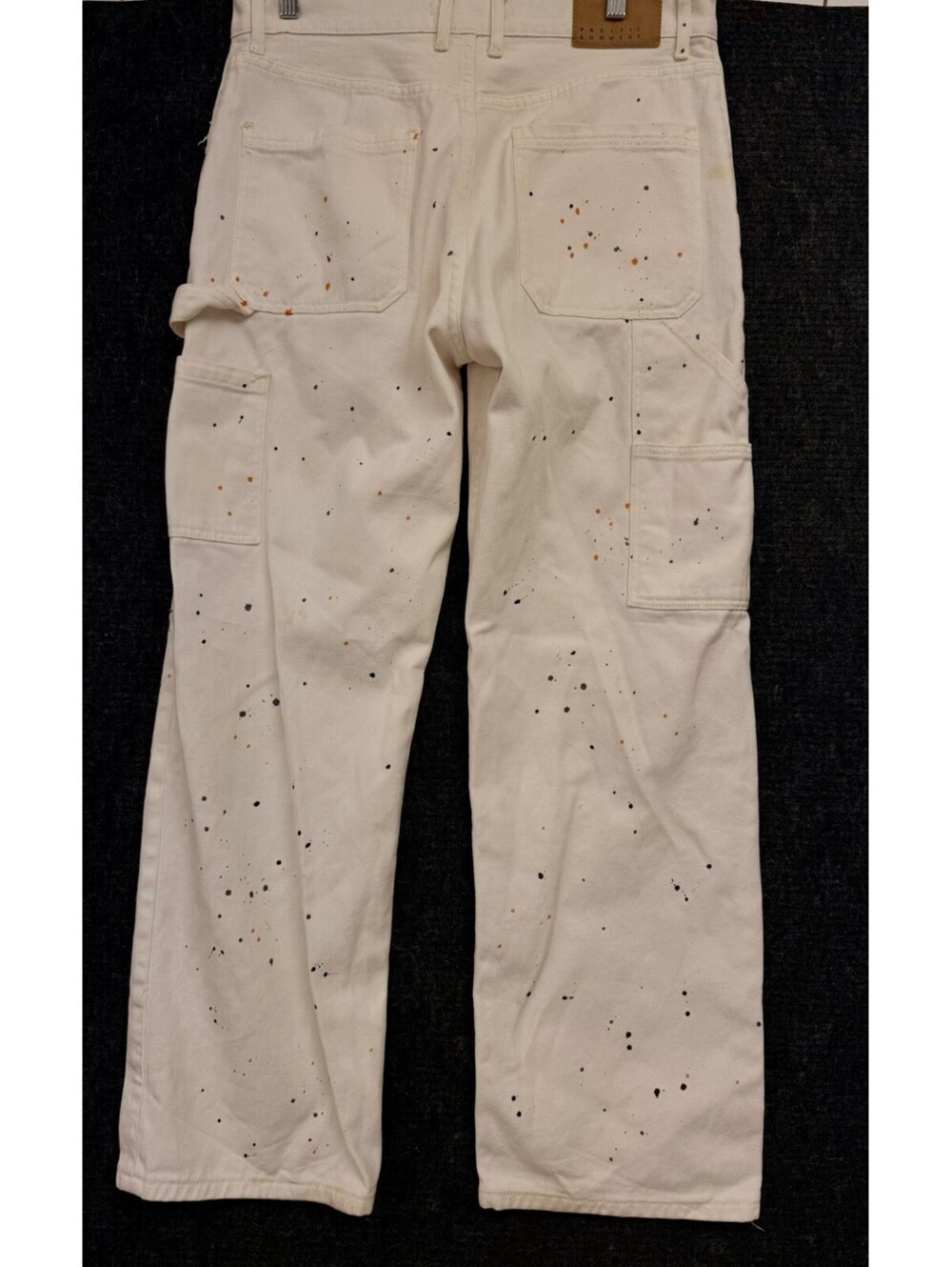 PacSun Jeans Mens 32x32 Painter Baggy Carpenter Skater Work Paint Splatter